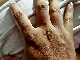 Sales boy kneads hot Desi wife's big ass