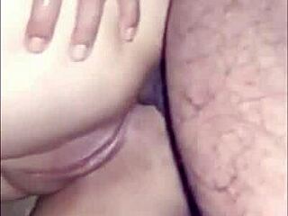 homemade video shows latina's big ass taking deep anal from her partner