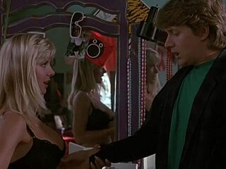hope marie carlton flashes bra and panties in college ghoulies!
