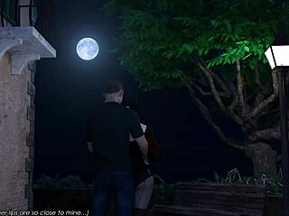 james rams vampire venessa bent over doggystyle in lust academy hentai game scene