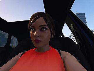 chauffeur seduces room service in wild cartoon fuck