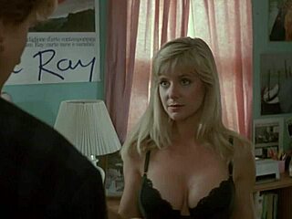 hope marie carlton flashes bra and panties in college ghoulies!