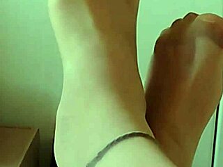 whose feet in pantyhose turn you on the most chubby european style