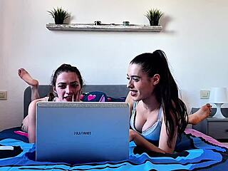 briseida myers and malafalda lick pierced nipples before tasting tight pussies and asses