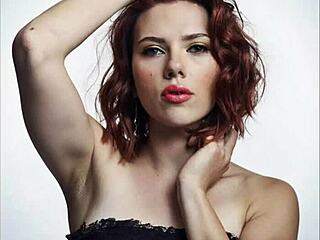 black widow scarlett johansson sparks ultimate celebrity jerk off contest frenzy