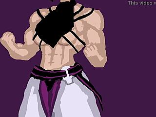 Juri totally owns Chun Li in this sexy street fight 💥🔥