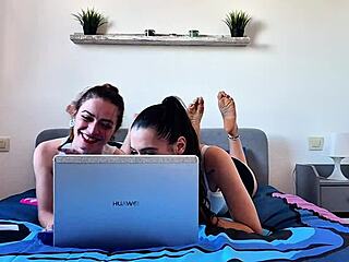 briseida myers and malafalda lick pierced nipples before tasting tight pussies and asses