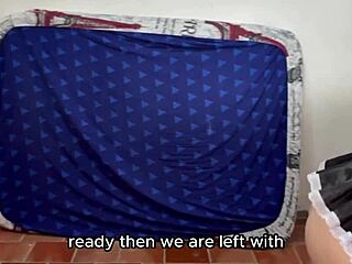 mexicana maid begs boss to creampie her ass while wife away