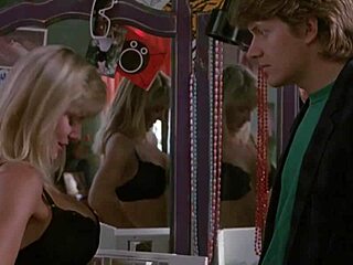 hope marie carlton flashes bra and panties in college ghoulies!