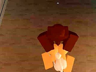 Shy Slut Bunny Takes Massive BBC Pounding in Roblox Condo