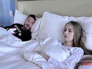 Stepdad Santa Fucks Ariana Marie's Tight Young Pussy