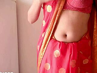 nepali couple fucks hard in sari at home with aunt watching 🔥🏠