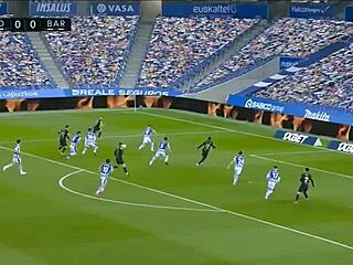 i was heartbroken seeing real sociedad crushed 1-6 by barcelona