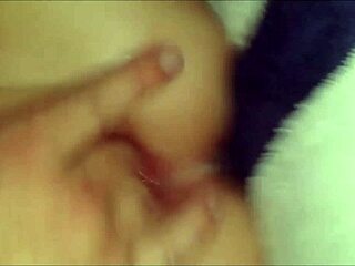 pixie girl's shaved pussy drips wet from sneaky ex-girlfriend fingering frenzy