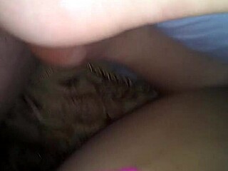 Girlfriend's Homemade Panties Slip Off While Cheating with Friend