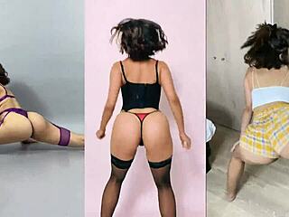 shawsera's bubble butt twerks wildly—ass shaking drives you crazy doesn't it?
