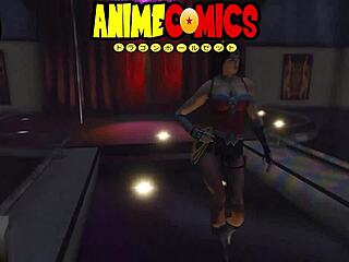 wonder woman trades lasso for prostitute tricks on street