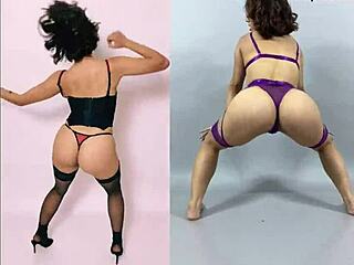 shawsera's bubble butt twerks wildly—ass shaking drives you crazy doesn't it?