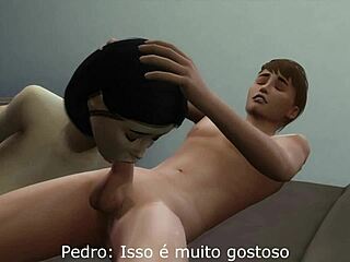 Mommy's Big Tits Tempt Teen Son in First Time Taboo Fuck?