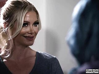 Busty Babe Falls for Milf Landlady's Seductive Pussy Licking Trap!