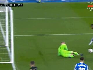 i was heartbroken seeing real sociedad crushed 1-6 by barcelona