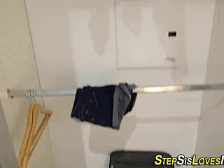Amateur Stepsis Jerks and Sucks for Explosive Cumshot in High Def Pov Masturbation