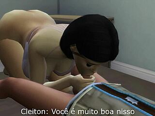 Mommy's Big Tits Tempt Teen Son in First Time Taboo Fuck?