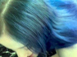 teacher pounds my petite goth student's virgin pussy doggystyle missionary creampie bedroom bliss