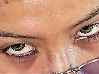 Miss Latin Rain craves fat BBW cum swallow after 12 days