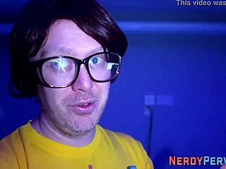 Big titted british babe tricked into deep cock sucking handjob