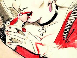 i'm totally into this vintage art from retro times yeah