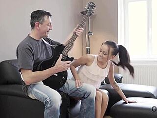 petite tina walker aches for old man's firm attention