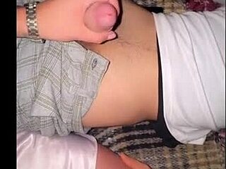 Horny Mexican stepmom seduces student stepson in his room