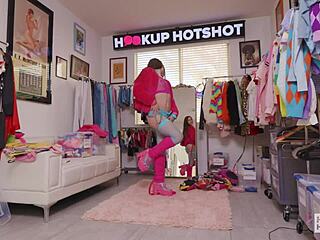 Tiny Juniper Ren Begs Bryan Gozzling to Pound Her Petite Pussy Hard