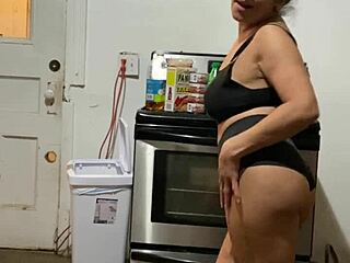 anna maria that sexy dominican milf teases big tits dancing 🔥🍑