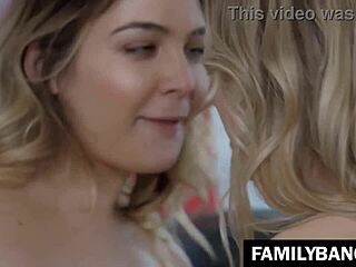 wanna see cute stepsis blair williams orgasm hard on giselle palmer's pussy?