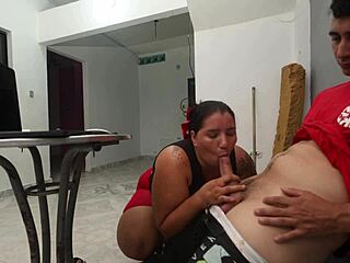 boss sneaks jerk off peek at busty employee