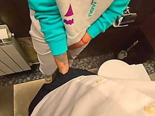 Teacher Creampies My Wet Panties in School Toilet POV