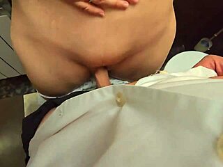 Teacher Creampies My Wet Panties in School Toilet POV