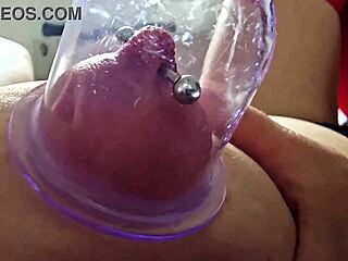 suck my pierced nipples hard while i pump them for you?