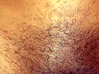 Wet dripping pussy close-up POV takes ripped clothes monster black cock homemade pounding