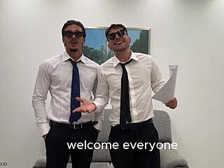 Raw threesome interview blasts with Le Iane to Joy!