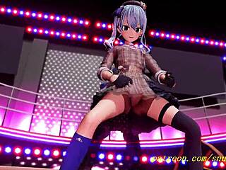 suisei sways seductively in vr180 mmd 3d hololive dance anime hentai motion