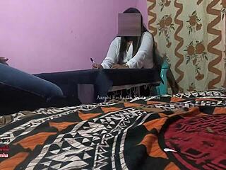 hey ebony indian doc strips for patient's monster cock handjob