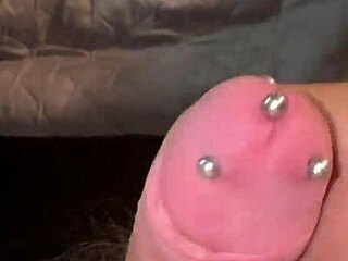 peek at my tiny pierced useless cock solo