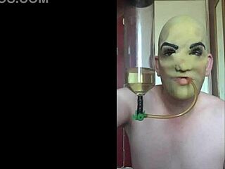 Bisexual Masked Piss Lover Begs To Swallow Your Load