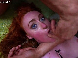 rossa piccola 18+ Pixxxie regge 4on1 DVP culo bocca distruzione cazzi mostruosi