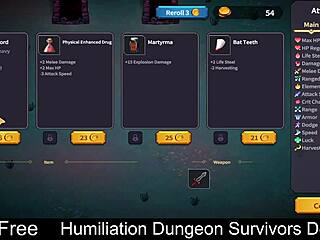 dive into erotic femdom humiliation game with monster twists lurking
