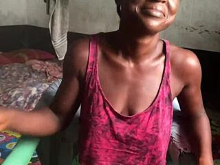 crazy bitch puffs smoke in lane lord's room rocking her sexy outfit