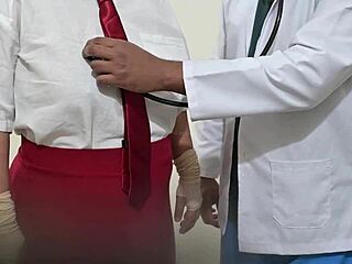 INDIAN DOCTOR SEDUCES HOT STUDENT PATIENT IN HOSPITAL BED!